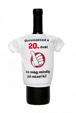 Funny Glass T-shirt Betöltötted a 20 Évet, és még mindig ilyen jól nézel ki 1.Image