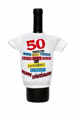Vicces Üvegpóló 50 évedbe került,hogy ennyire szép és okos… 1.Kép
